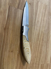 Load image into Gallery viewer, Pocket Knife with Light Colored Wood Handle
