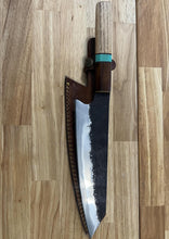Load image into Gallery viewer, Chef Knife Oak Handle
