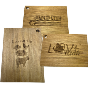 White Oak charcuterie/cutting boards