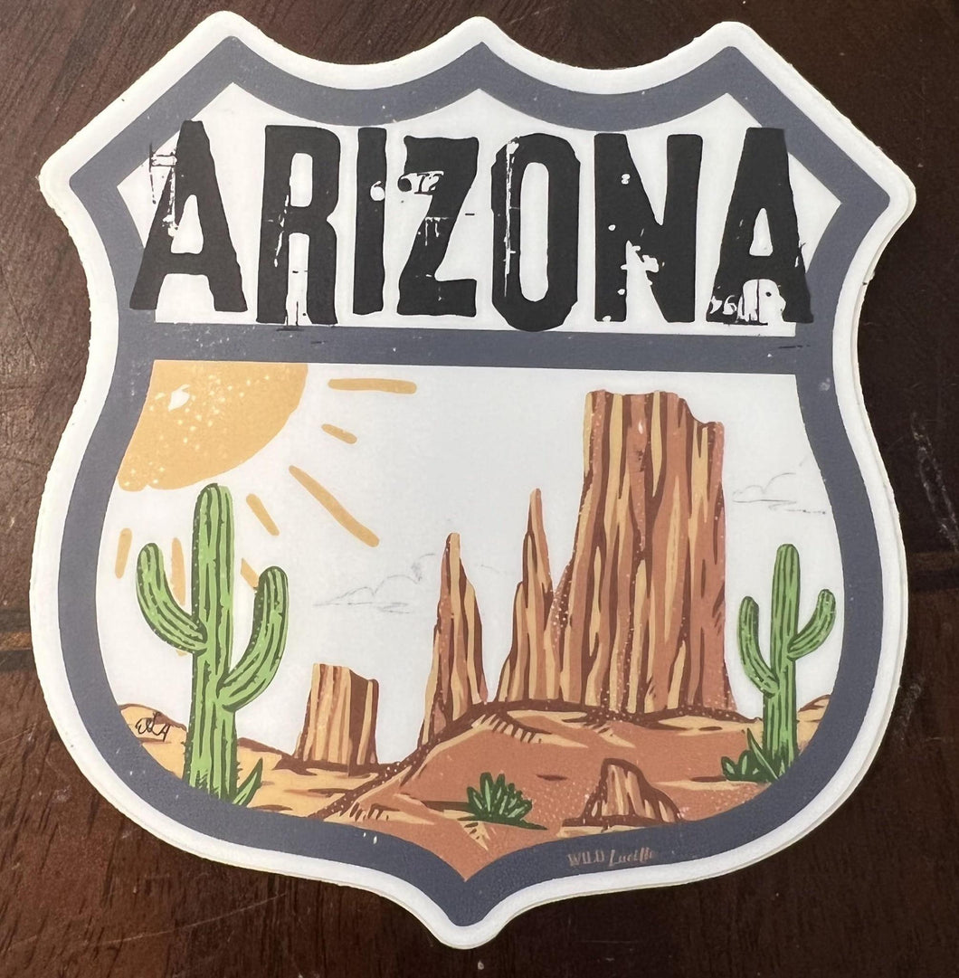 Arizona Badge Sticker