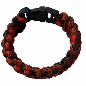 Red & Black Woven Bracelet